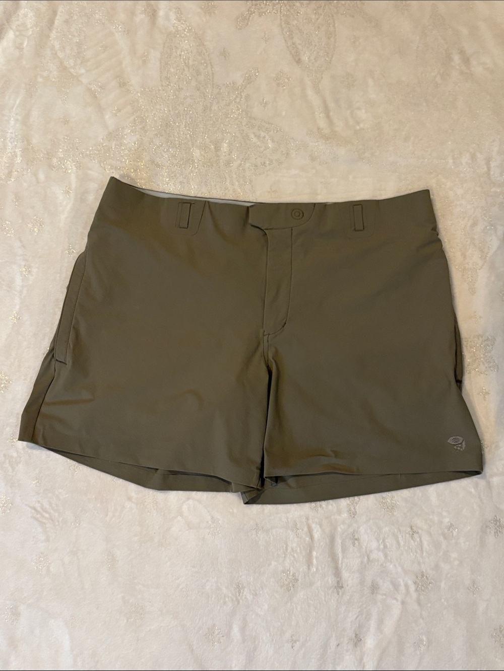 Mountain Hardwear Cordillera Tan Hiking Shorts Size 14